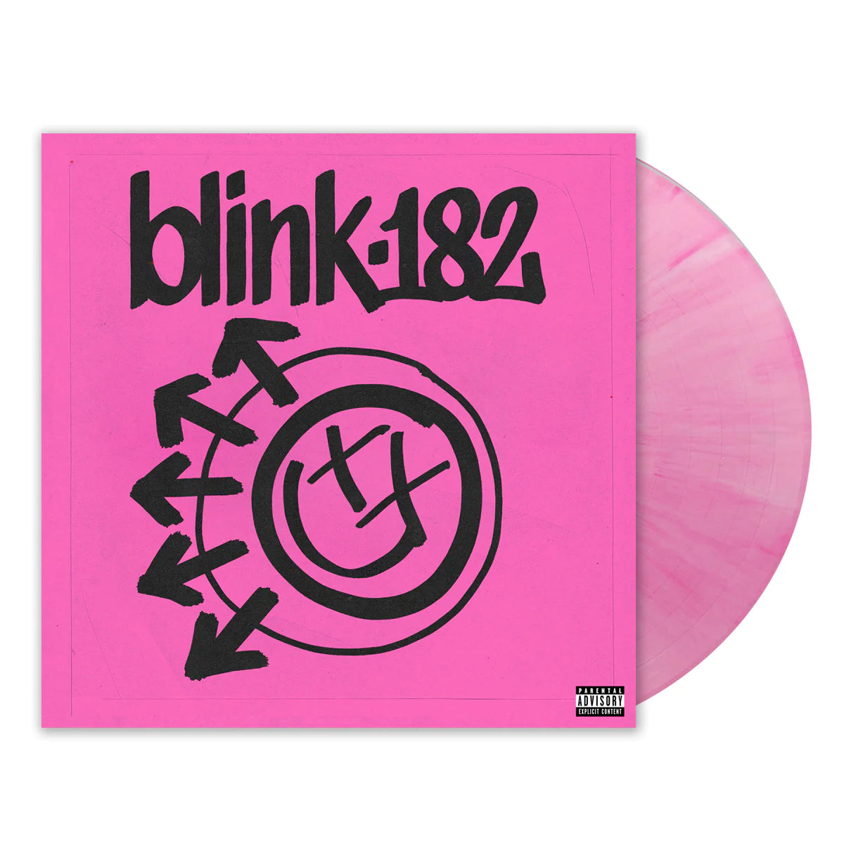 ONE MORE TIME... Mark's Pink & White Marble LP Vinyl (Limited D2C Exclusive Color)