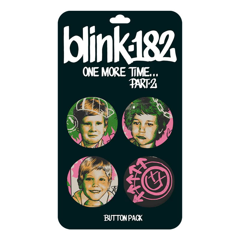 Blink 182 - One More Time... Part 2 Button Pack