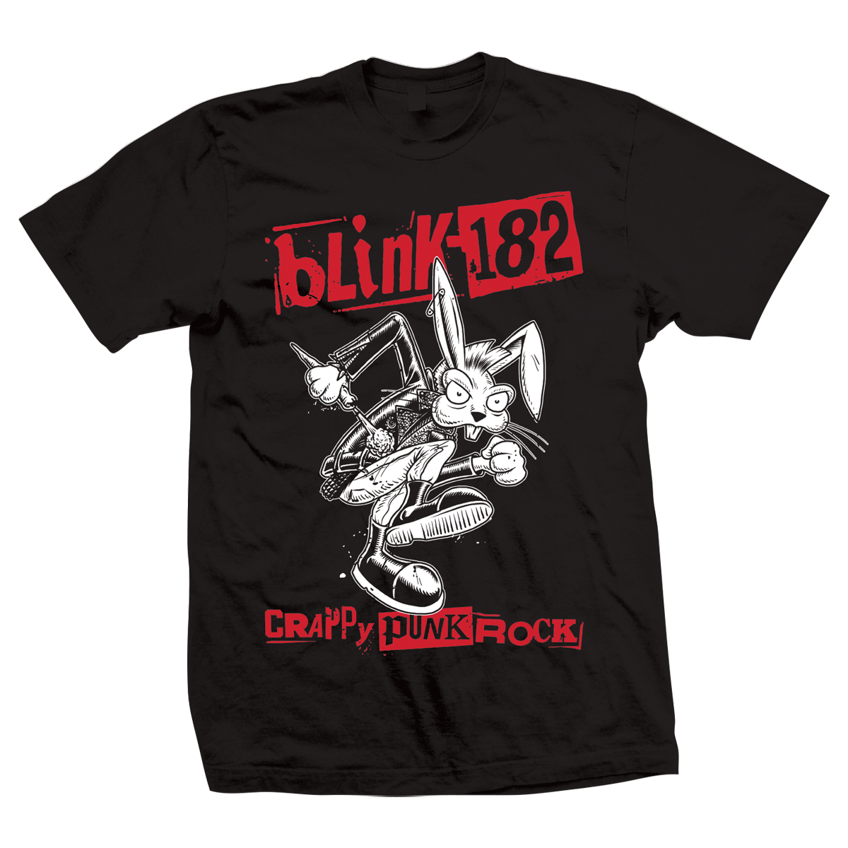Punk Bunny T-shirt - Black