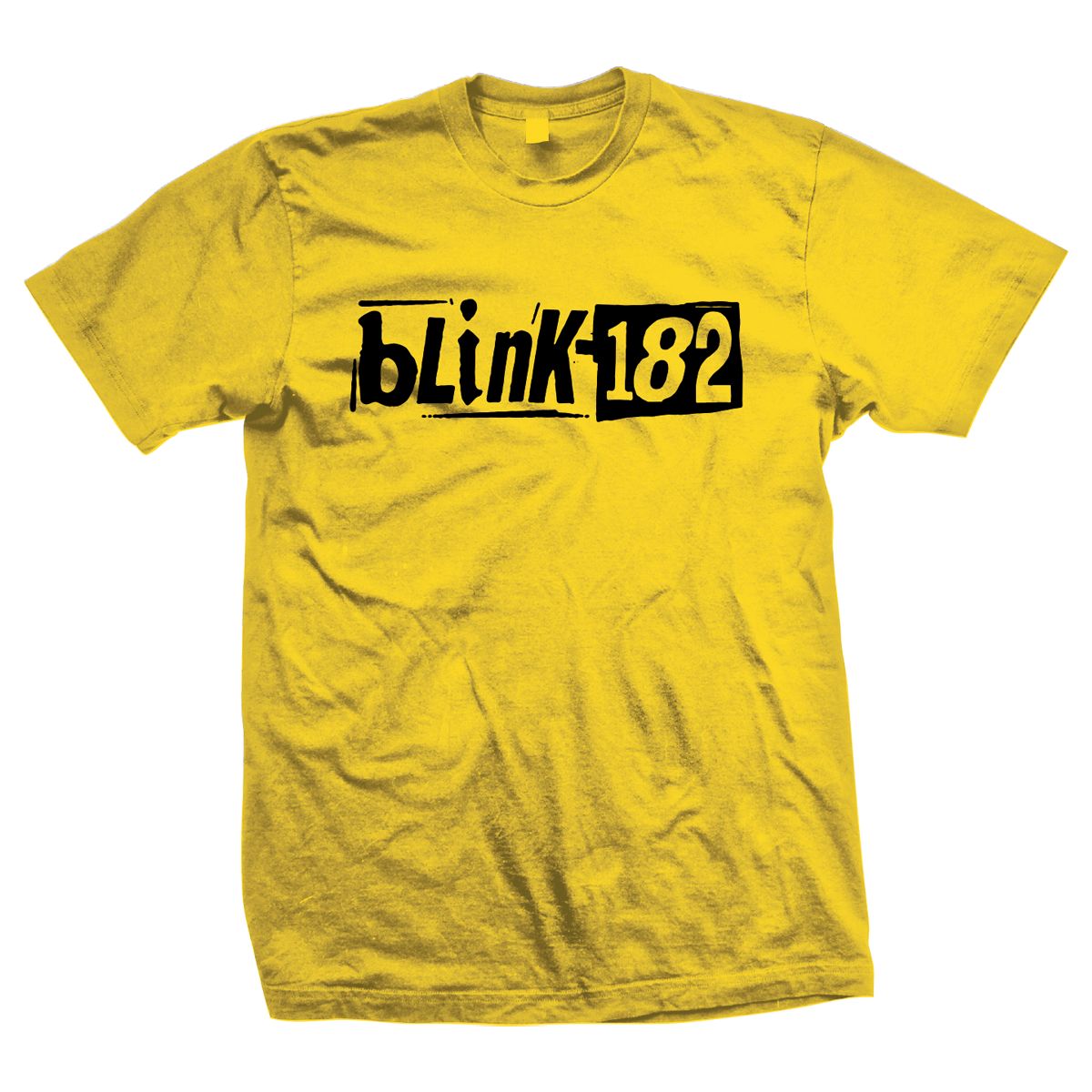 A New Era T-shirt - Yellow – blink-182 UK/EU